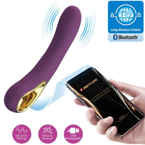 Vibrateur Pretty Love Ethan avec application et vibrations puissantes