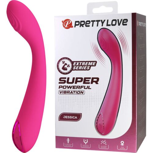 Vibrateur Pretty Love Jessica haute puissance et ergonomique