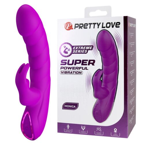 Vibrateur rabbit PRETTY LOVE Monica rechargeable