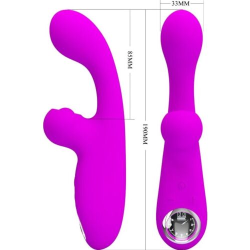 Vibrateur Rabbit Pretty Love Skylar avec 10 modes de stimulation