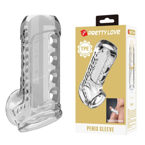 Gaine Pénis Pretty Love avec texture stimulante