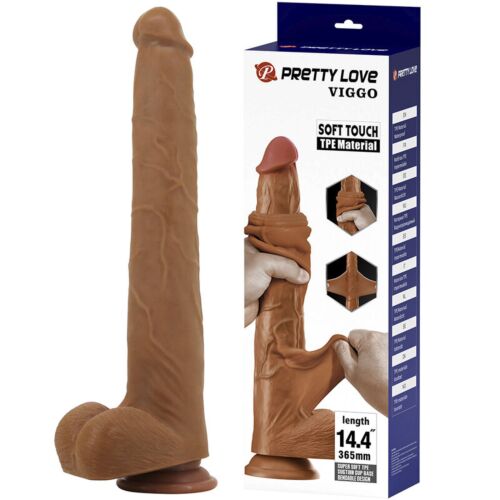 PRETTY LOVE VIGGO Dildo réaliste souple