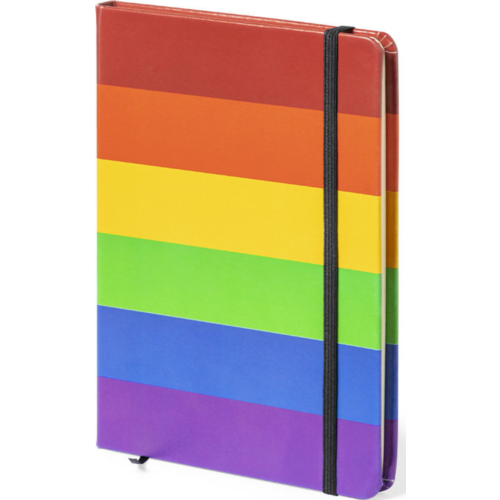 Bloc-notes PRIDE 15 x 21 avec drapeau LGBT