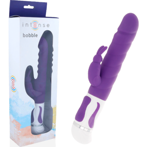 Vibromasseur Rabbit INTENSE FUN Bobble avec rotateurs