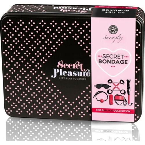 Set de BDSM SECRETPLAY - 6 pièces pour des jeux intenses
