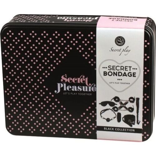 Set Bondage SECRETPLAY 8 PCS | Accessoires variés pour BDSM