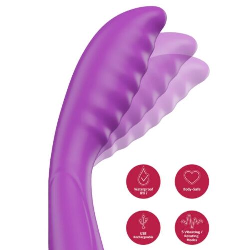 Vibrateur G She.E.O avec technologie de tapotement