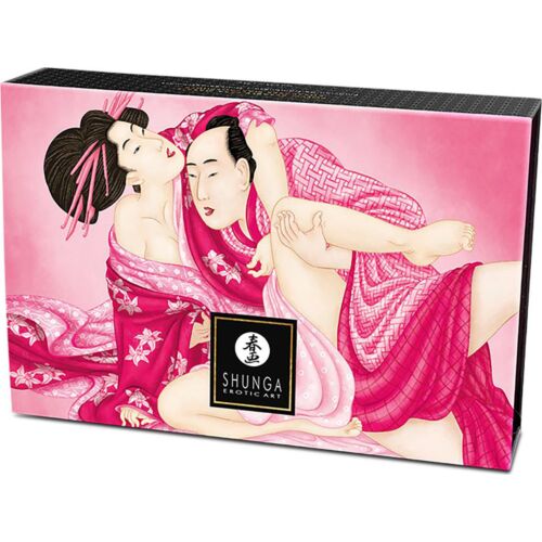 Poudre de massage comestible Shunga Kissable au goût framboise