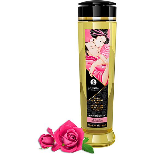 Huile de massage Shunga Aphrodisia 240 ml avec arôme floral