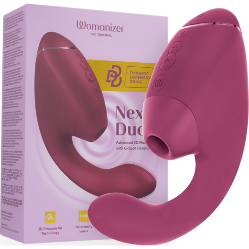 Stimulateur clitorien et point G WOMANIZER Duo Next