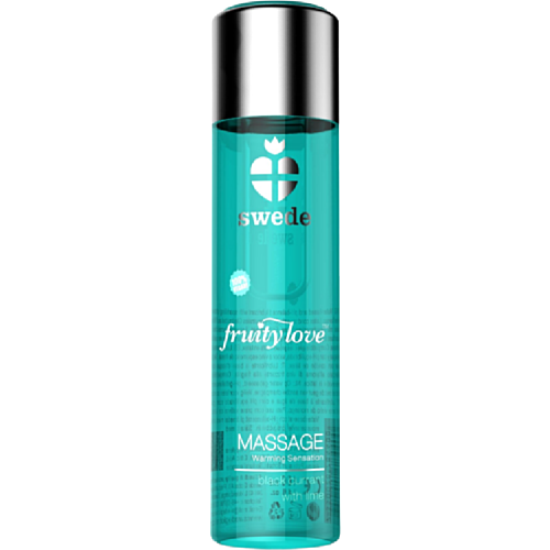 Huile de massage SWEDE Fruity Love avec effet chaleur