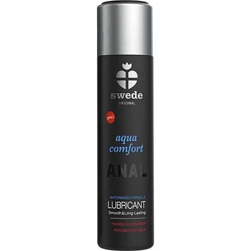 Lubrifiant anal SWEDE Aqua Comfort 60 ml - Non collant