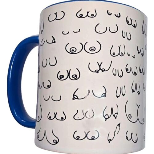 Mug érotique DIABLO PICANTE 370 ml seins dessinés
