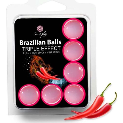 Bolas Brazilian Balls SECRETPLAY Triple Effet - 3 sensations en 1