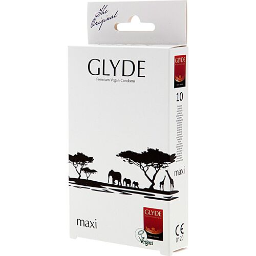 Préservatifs Glyde Ultra Max 10 Uds - 100% Vegans