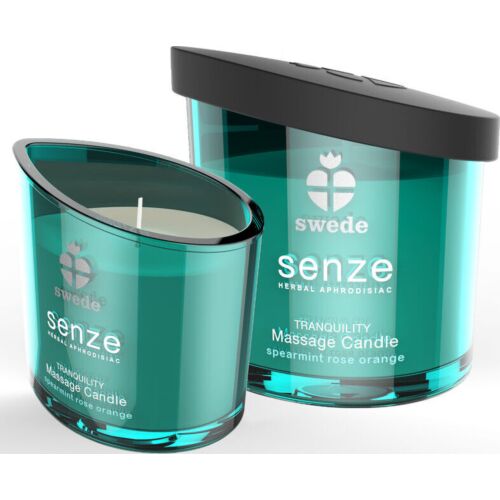 Bougie de Massage Swede Senze Tranquility - Chaleur et parfum.