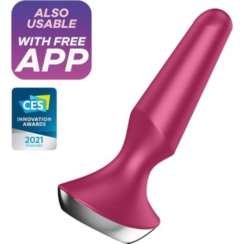 Plug anal SATISFYER Plug Ilicious 2 | Vibrations puissantes
