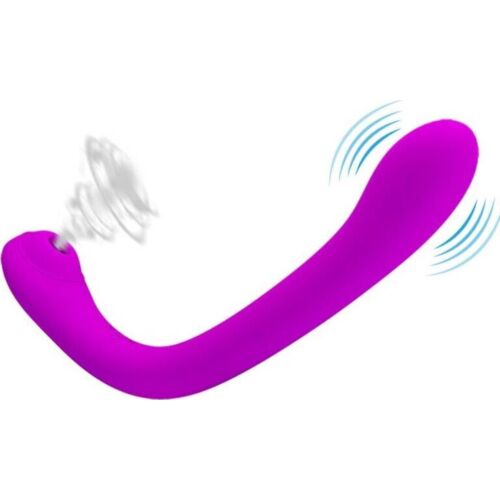 Vibromasseur et suçoir clitoridien Pretty Love ALEX
