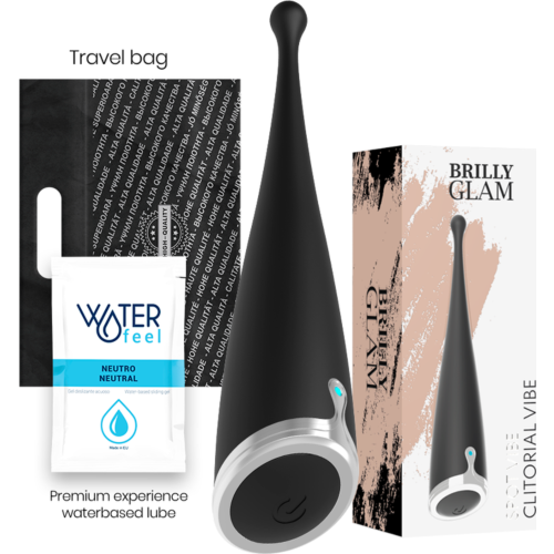 Vibromasseur Brilly Glam Spot Vibe avec stimulation colibrí