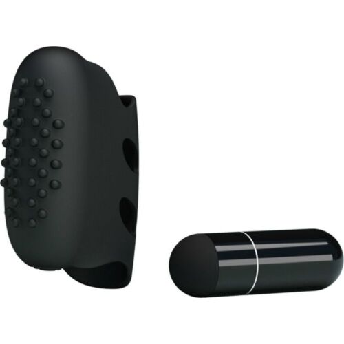 Vibrateur Doigt Pretty Love Flirtation avec Vibration Texturée