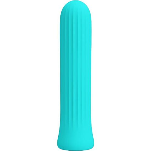 Mini vibromasseur Pretty Love Blanche avec 12 modes de vibration