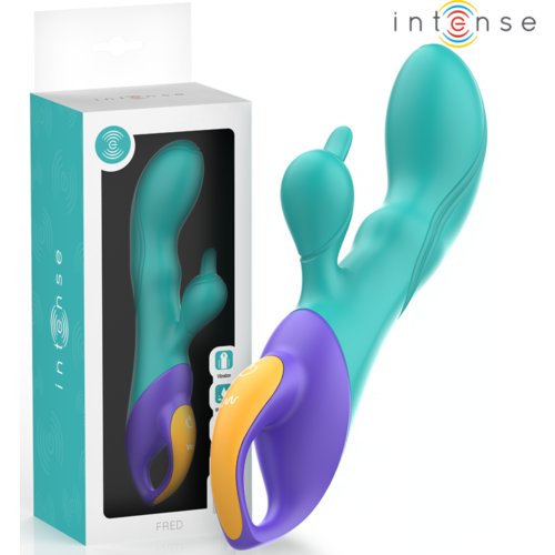 Vibromasseur Rabbit INTENSE FRED avec stimulation duale