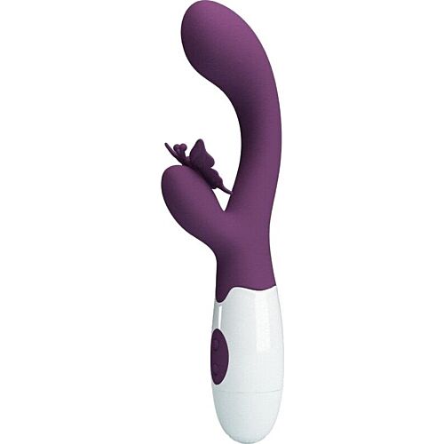 Vibrateur Rabbit Pretty Love Butterfly Kiss avec stimulation clitoridienne
