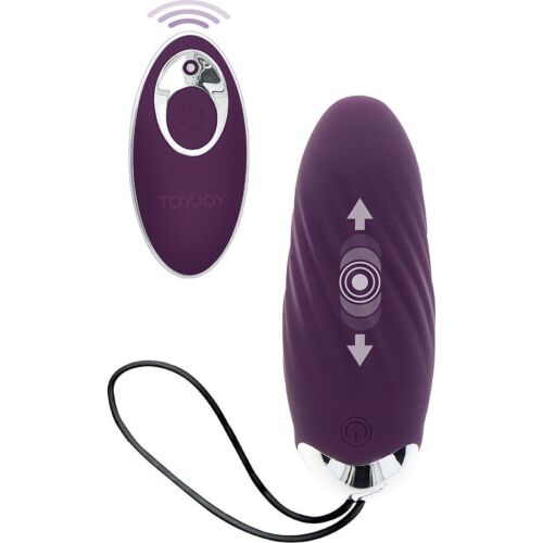 Vibrateur télécommandé TOYJOY Eggstavagant avec 8 modes