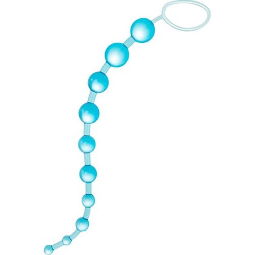 Balles anales Zahara Anal Beads Blue 25 cm