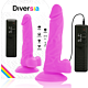 Dildo réaliste Diversia 18 cm avec vibration