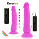 Dildo réaliste Diversia 21 cm avec vibrations
