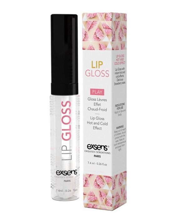 Gloss à lèvres Exsens Hot Kiss Effet chaud-froid fraise
