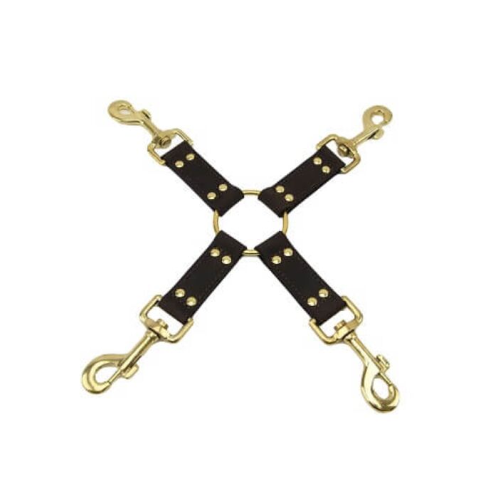 BOUND Nubuck Leather 4 Way Hog Tie BOUND Nubuck Leather 4 Way Hog Tie