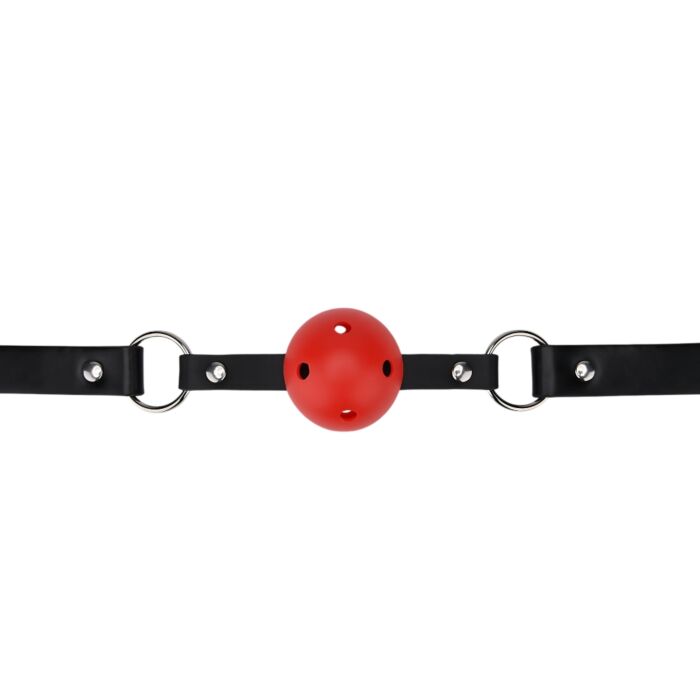 Bound to Play Breathable Ball Gag Red Bound to Play Breathable Ball Gag Red