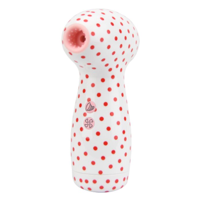 Loving Joy 2 in 1 Suction Vibrator Polka Dot Loving Joy 2 in 1 Suction Vibrator Polka Dot