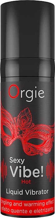 Gel stimulant Orgie Sexy Vibe Hot avec effet vibrant et chaleur Gel stimulant Orgie Sexy Vibe Hot avec effet vibrant et chaleur