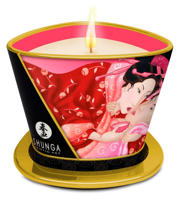 Bougie de massage Shunga Cherry Blossom 170 ml
