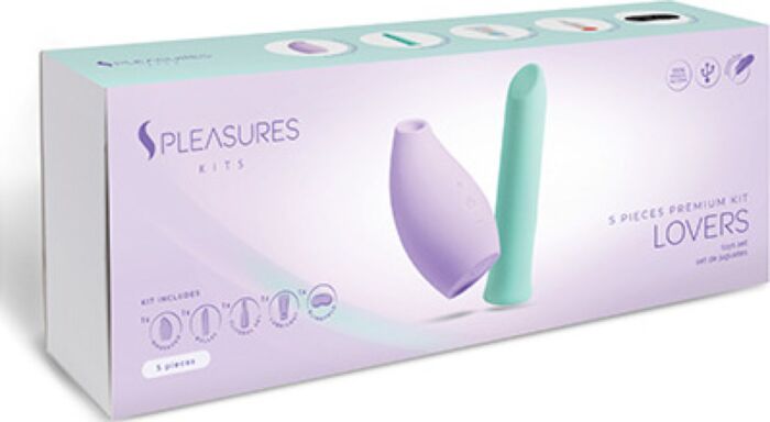 Kit Lovers S Pleasures Kits — 2 jouets en silicone Kit Lovers S Pleasures Kits — 2 jouets en silicone