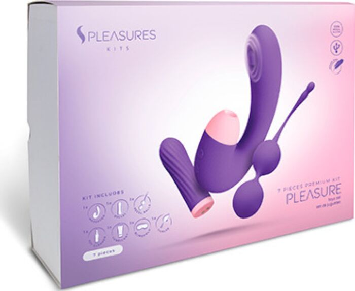 Pleasure Kit par S Pleasures Kits — Coffret 8 pièces Pleasure Kit par S Pleasures Kits — Coffret 8 pièces
