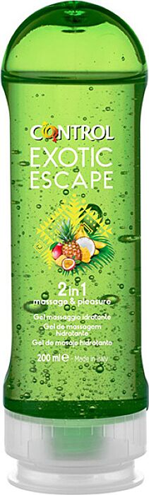 Gel de Massage Control 2 en 1 - Stimulation et Plaisir