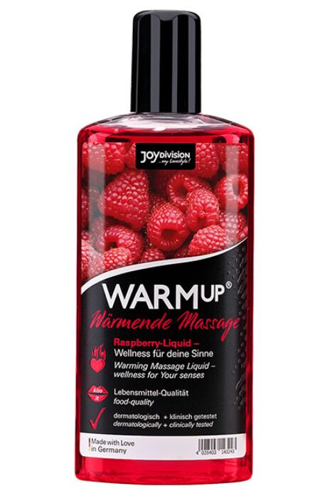 Huile de Massage JOYDIVISION WARMUP - Effet Chaleur Framboise Huile de Massage JOYDIVISION WARMUP - Effet Chaleur Framboise