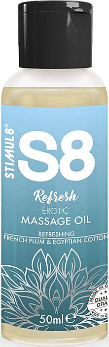 Huile de massage érotique STIMUL8 S8 Refresh