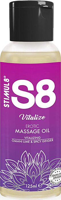 Huile de massage STIMUL8 S8 Vitalize 125 ml