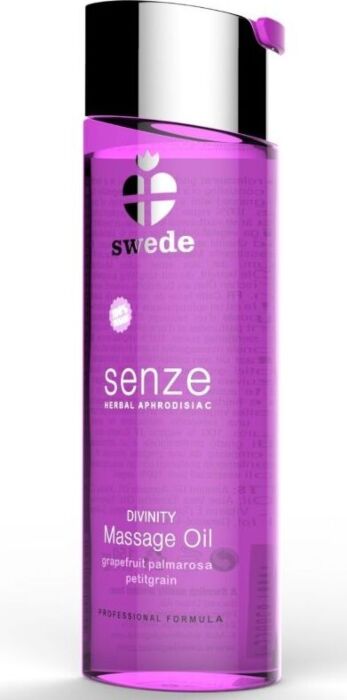 Huile de massage aphrodisiaque SWEDE Divinity 150 ml