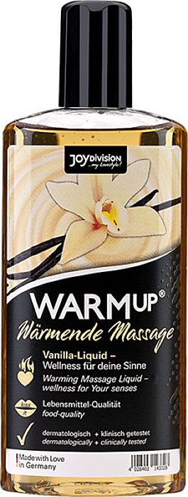 Huile de massage chauffante JOYDIVISION WARMUP 150ml Huile de massage chauffante JOYDIVISION WARMUP 150ml