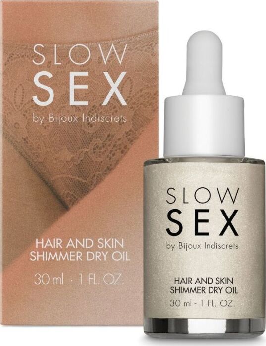 Huile sèche illuminante BIJOUX SLOW SEX 30 ml Huile sèche illuminante BIJOUX SLOW SEX 30 ml