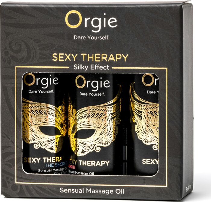 Pack huiles de massage Orgie Sexy Therapy 3x30ml Pack huiles de massage Orgie Sexy Therapy 3x30ml