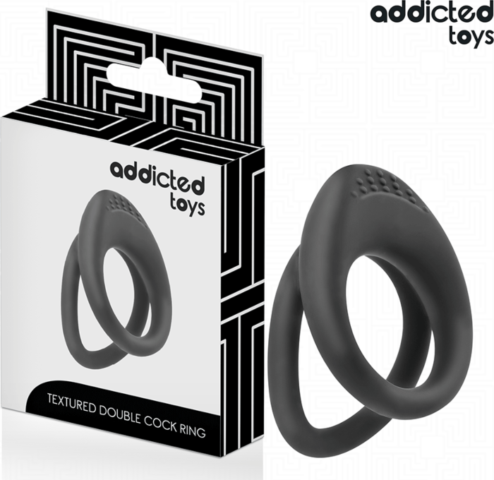 Anillo Erótico Addicted Toys Doble Texturizado