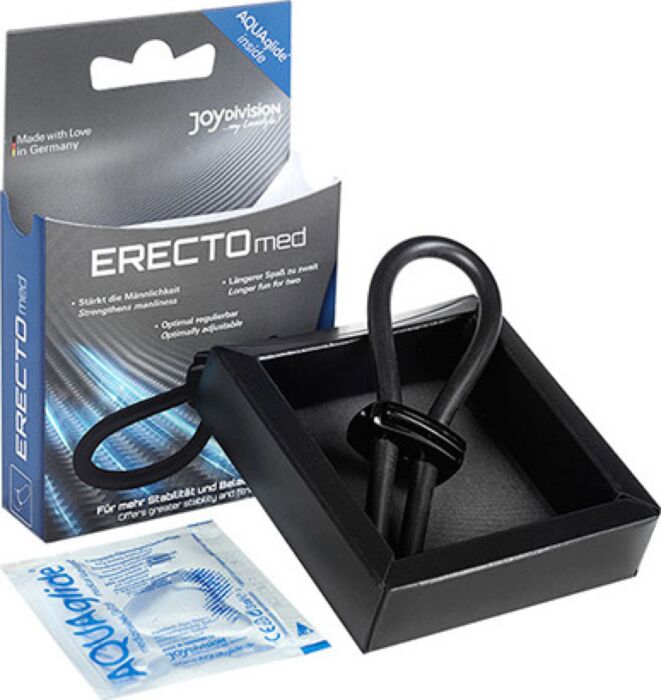 Anneau pénien réglable JOYDIVISION POTENZDUO en silicone