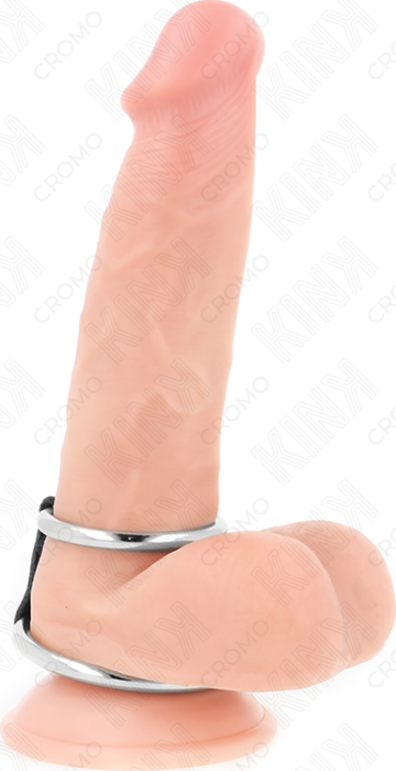 Anillo Pene KINK Doble Metal Control Sensual